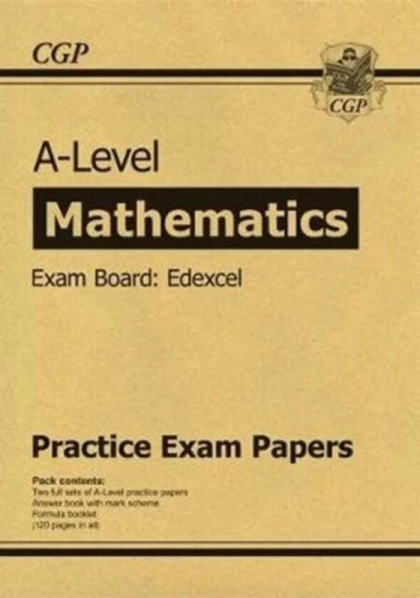 A-Level Maths Edexcel Practice Papers av CGP Books