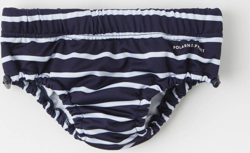 Stripet badebleie baby 62 68