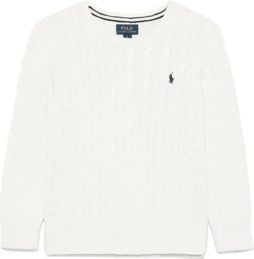 Herre, Strikkevarer, Hvit, S