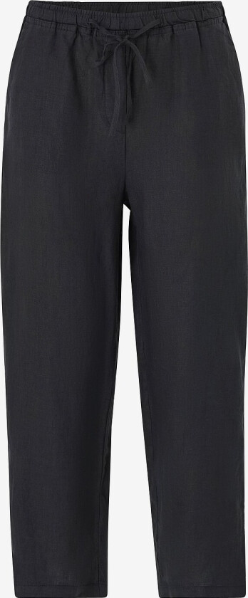 Linbukser Trousers Linen - Svart
