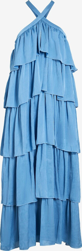 Maxikjole viFiluka H/N S/L Ankle Dress