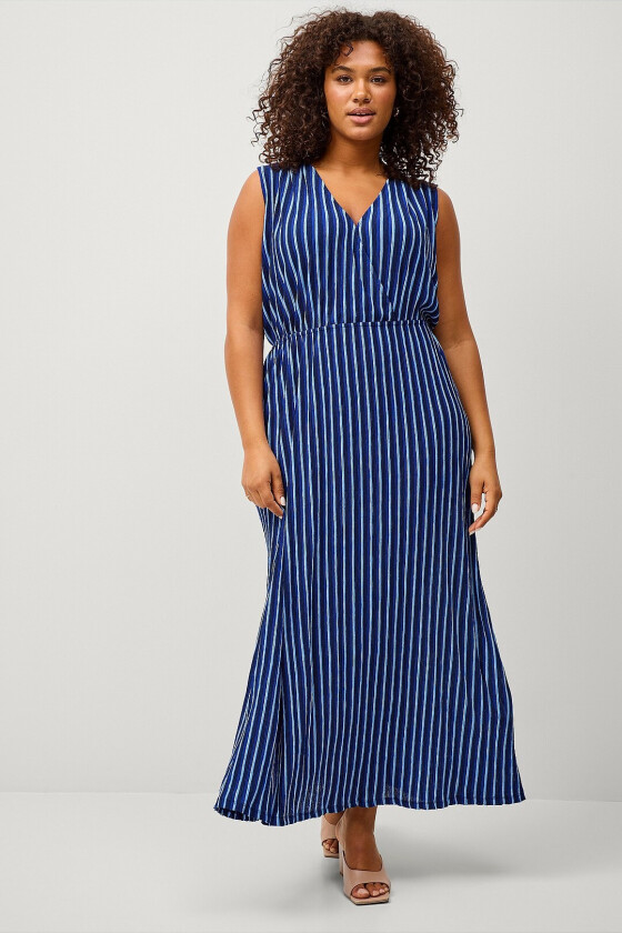Maxikjole Dress Pomelo - Blå