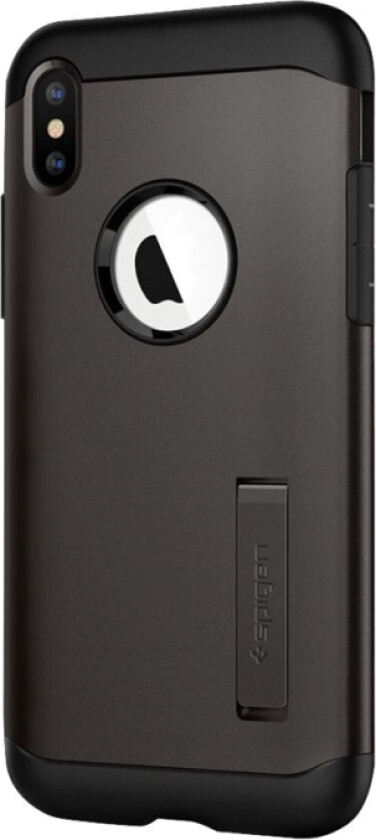 Slim Armor - Baksidedeksel For Mobiltelefon - Polykarbonat, Termoplast-Polyuretan (Tpu) - Lagermetall - For Apple Iphone Xs Max