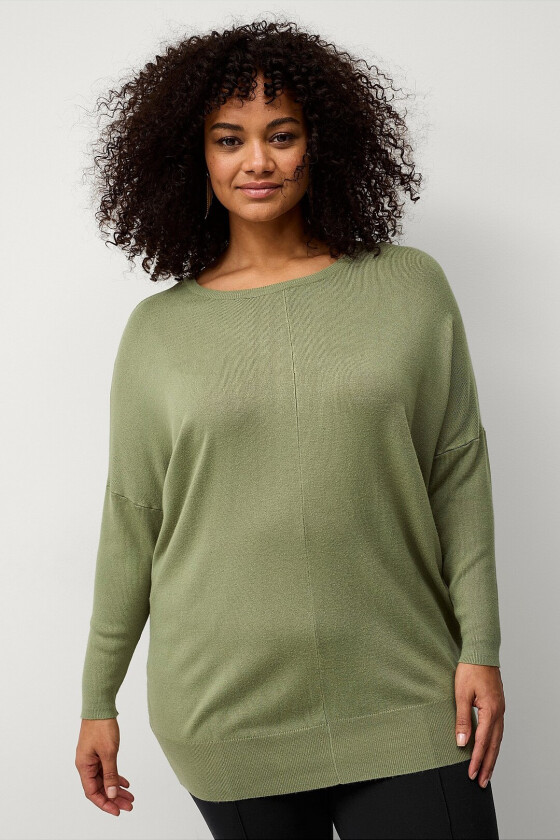 Tunika mCarrie L/S Knit Tunic - Grønn