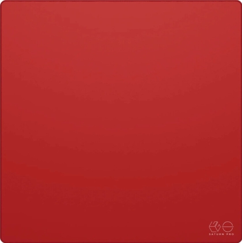 Dødelig Spillutstyr Lgg Saturn Pro Red Xl Xsoft (Kvadrat 500 Mm X 500 Mm) (Rød) Musematte
