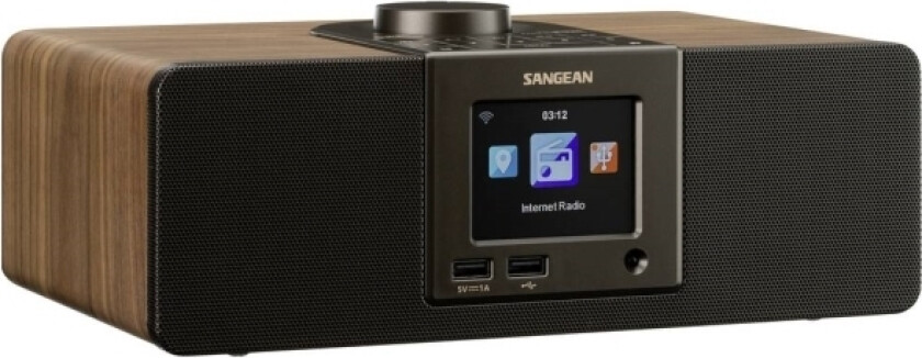 Wfr-32 Internet Radio/Aux/Bluetooth Digital Wooden Radio