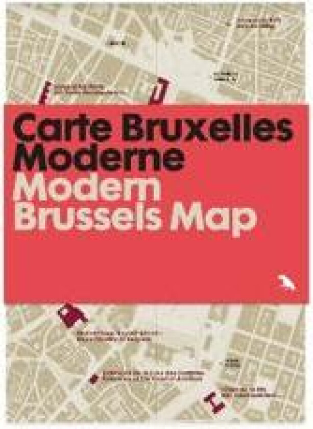 Modern Brussels Map / Carte Bruxelles Moderne