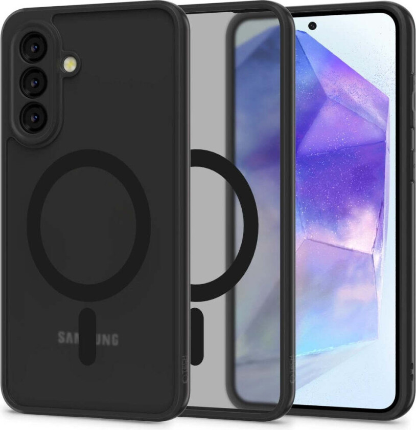 Samsung Galaxy A56 (5G) Tech-Protect Magmat Deksel - MagSafe Kompatibel - Matt Svart