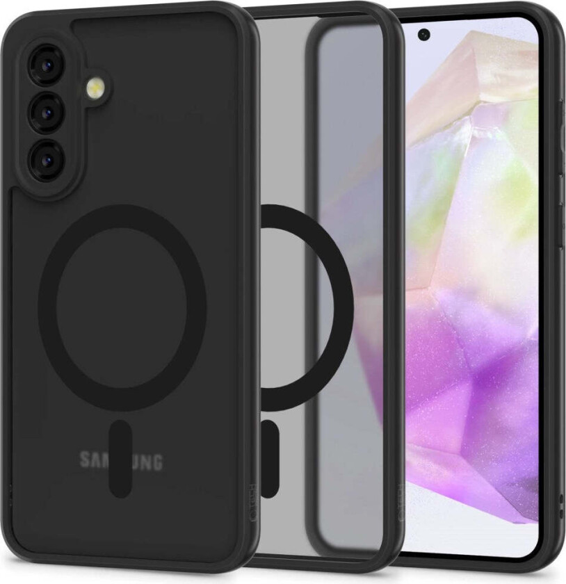 Samsung Galaxy A36 (5G) Tech-Protect Magmat Deksel - MagSafe Kompatibel - Matt Svart