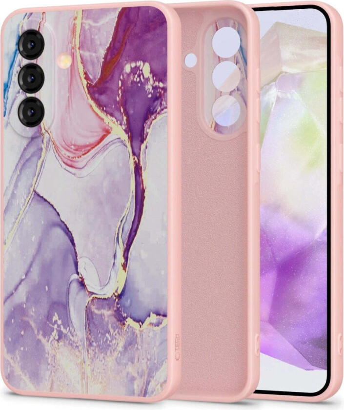 Samsung Galaxy A26 (5G) Tech-Protect Icon Deksel - Colorful Marble