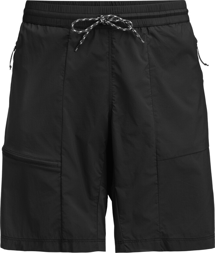 Men's Tived Light Windbreaker Shorts Black