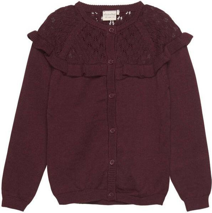 Bilde av Strikket Cardigan Til Barn, Catawba Grape