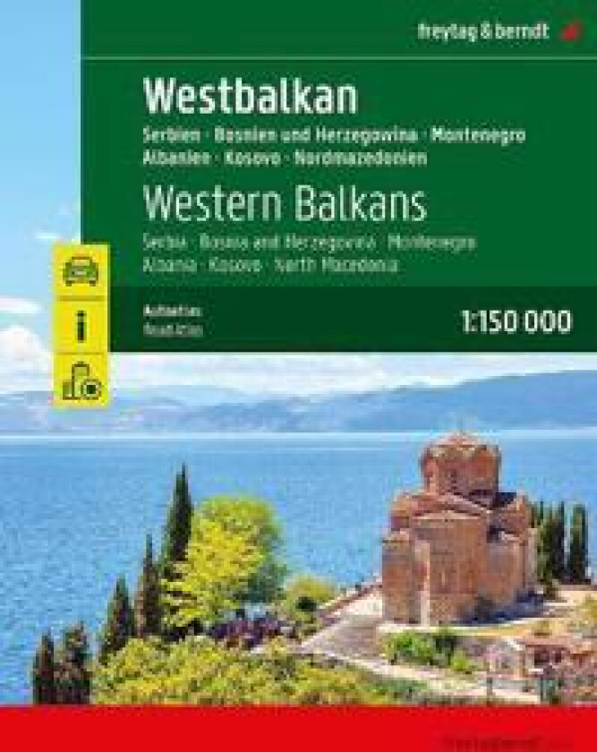 Westbalkan, Autoatlas 1:150.000, freytag & berndt