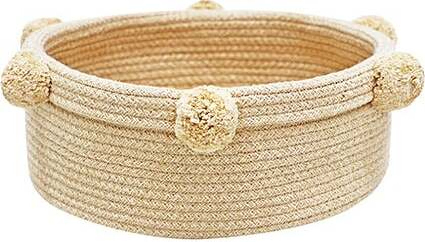 Lorena Canals Kurv Brett, Gullfarget - Kurver - Bomull