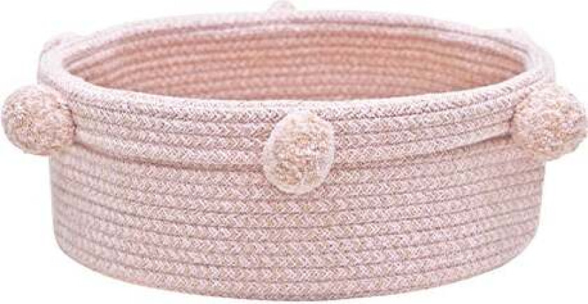 Lorena Canals Kurv Brett, Rosa - Kurver - Bomull