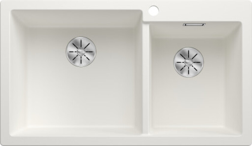 Pleon 9 UXI kjøkkenvask, 86x50 cm, hvit