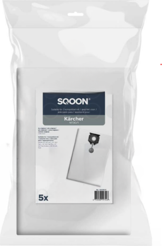 Støvsugerposer til Kärcher NT30/1-serien (L-klasse)