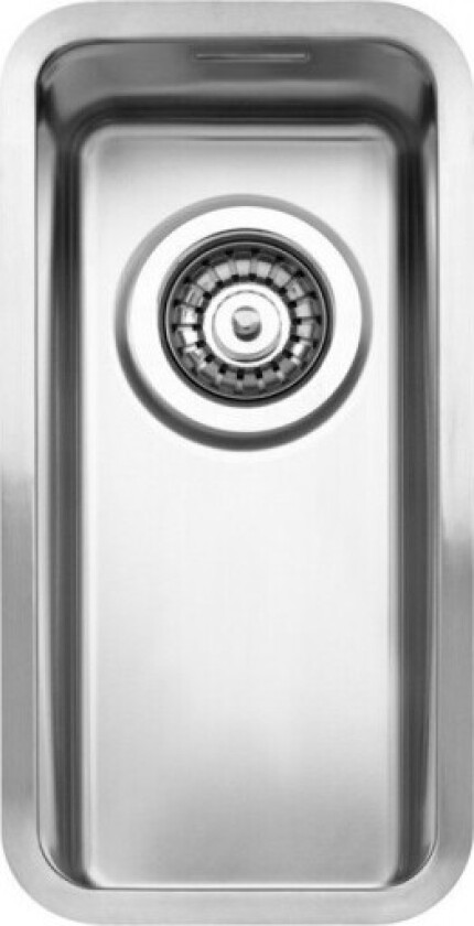 Ohio kjøkkenvask, 22x44 cm, rustfritt stål
