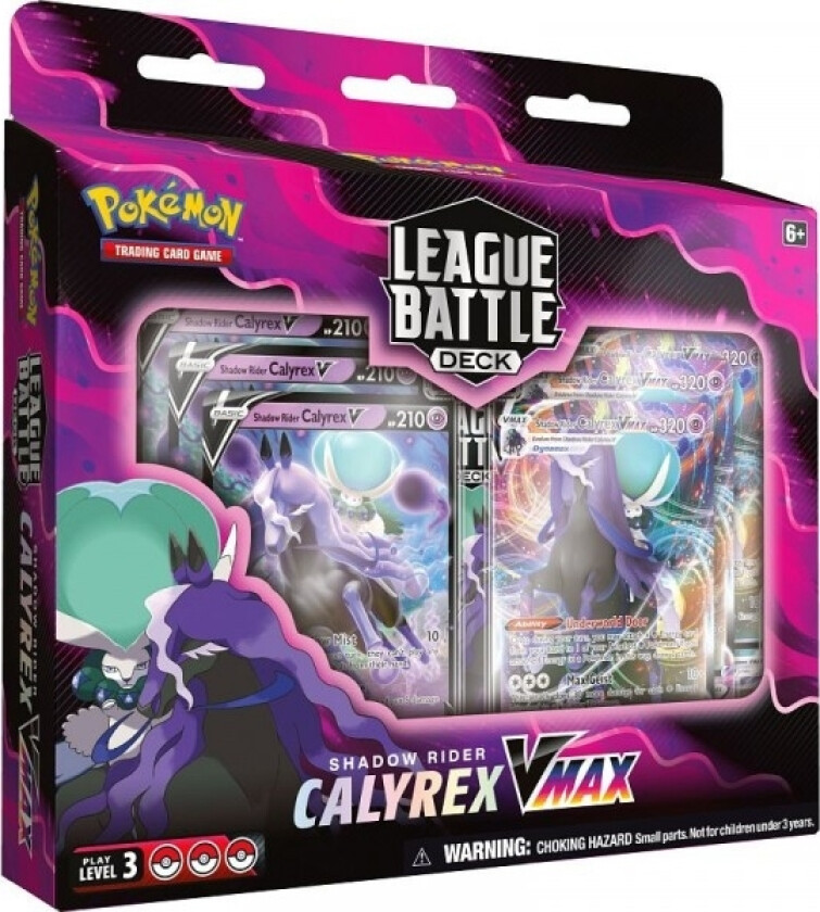 Shadow Rider Tcg Calyrex Vmax League Battle Deck Cards