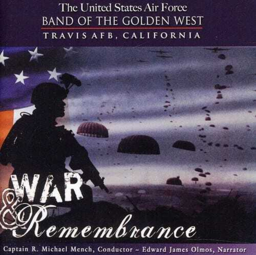 United States Air Force Band Of The Golden West War & Remembrance CD