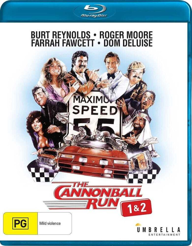 Cannonball Run 1 & 2 Bluray