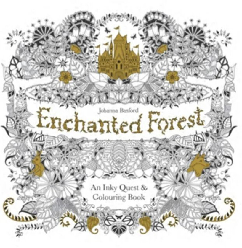 Enchanted forest: an inky quest and colouring book av Johanna Basford