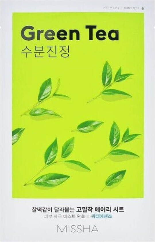 Airy Fit Sheet Mask Green Tea 19g