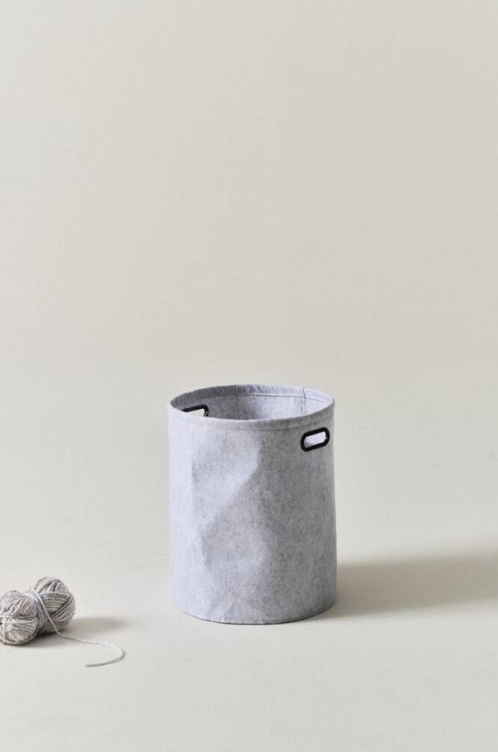 LORENCE oppbevaringskurv Grå