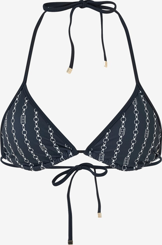 Bikini-BH Triangle RP Print - Blå