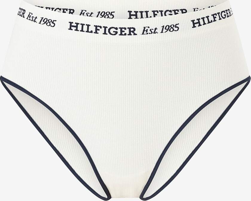 Bikinitruse Cheeky String Side Tie Print - Blå