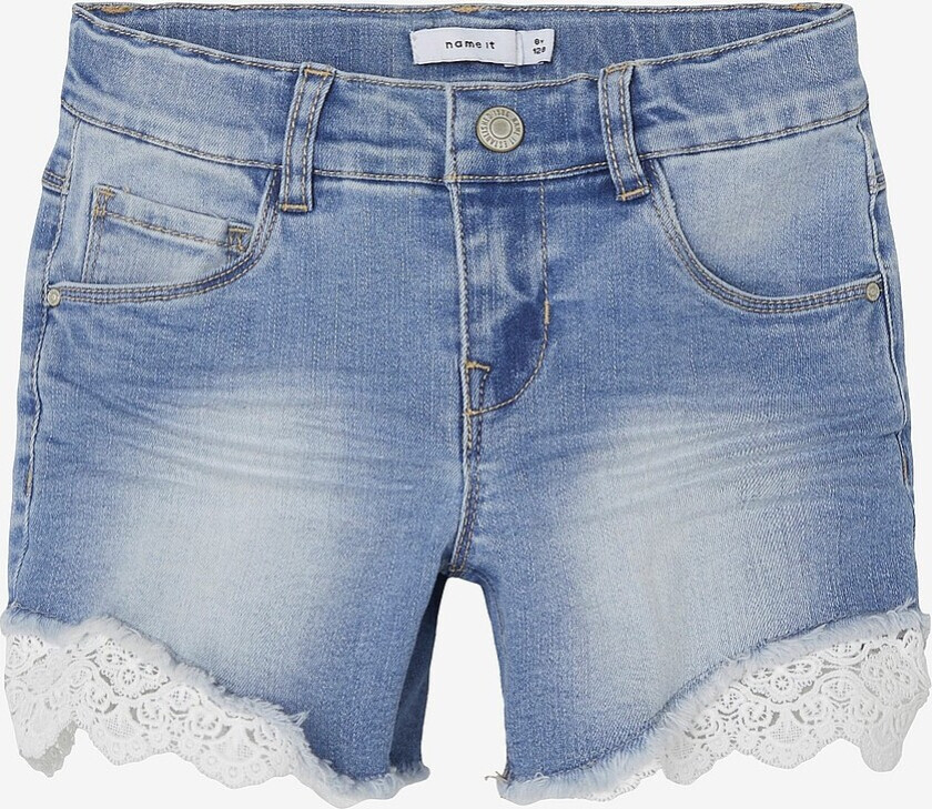 Jeans-shorts nkfSalli Slim Dnm Shorts 5372-HA - Blå