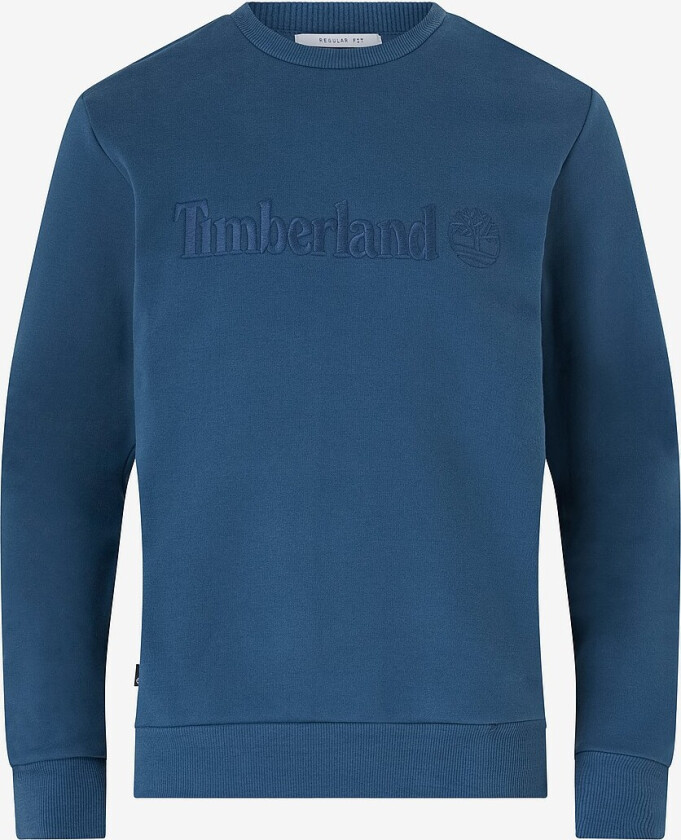 Bilde av Collegegenser Hamp Crew Neck Dkblu - Blå
