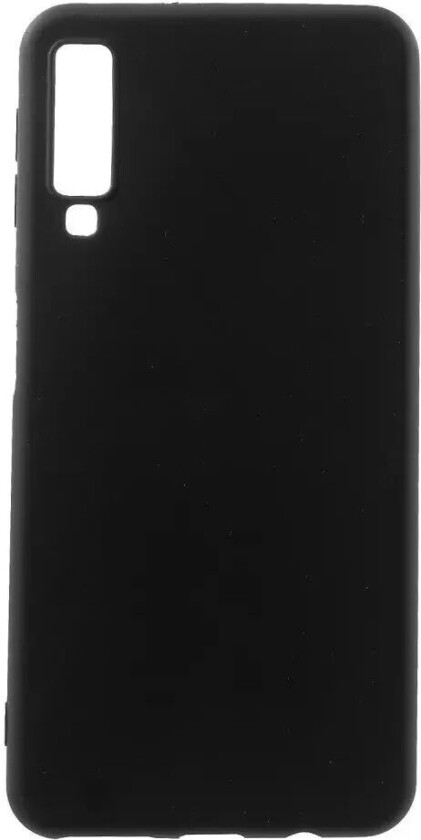 Samsung Galaxy A7 2018 Fleksibelt Deksel - Svart