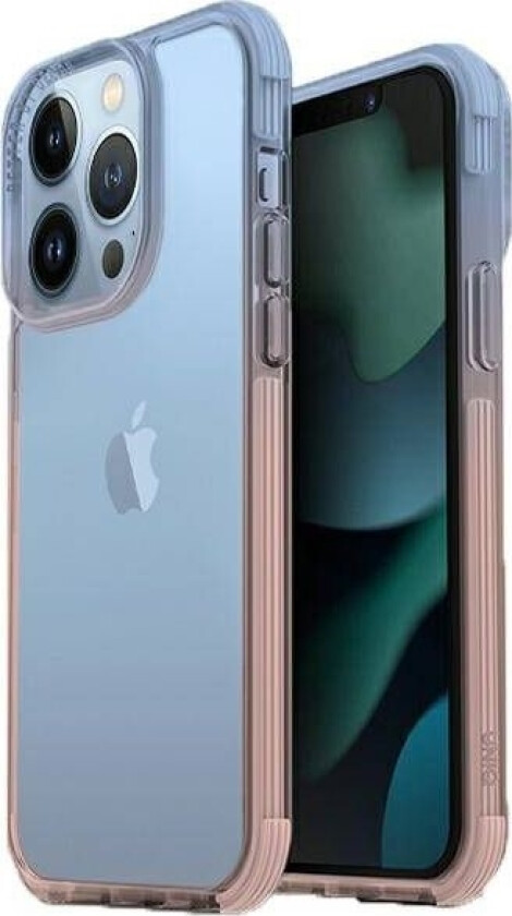 Case For Combat Duo Iphone 13 Pro Max 6.7 "Blue-Pink/Blue-Pink