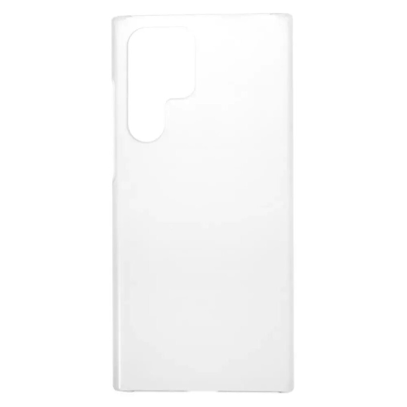 Samsung Galaxy S22 Ultra Hard Plast Deksel - Gjennomsiktig