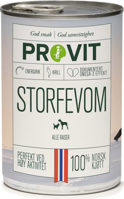 PROVIT Gobiten Boksemat Storfevom Med Krill 400g