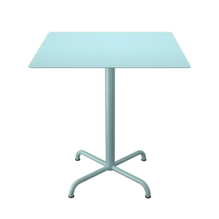 PICO Sofabord 70x70 cm, understell 4 ben Ice Blue