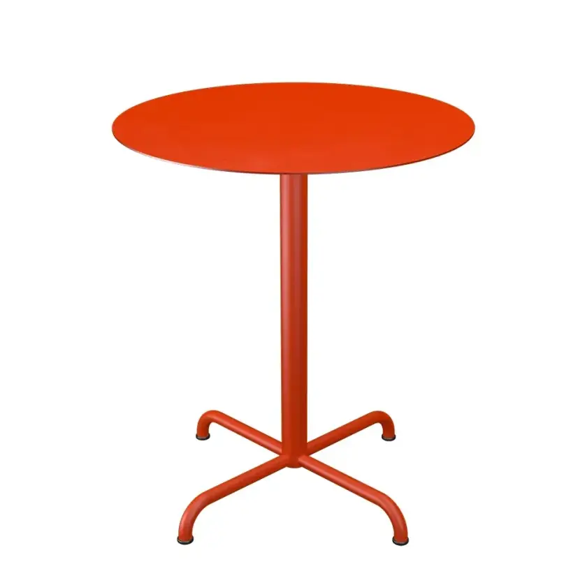 PICO Sofabord Ø64 cm, base 4 ben Cayenne