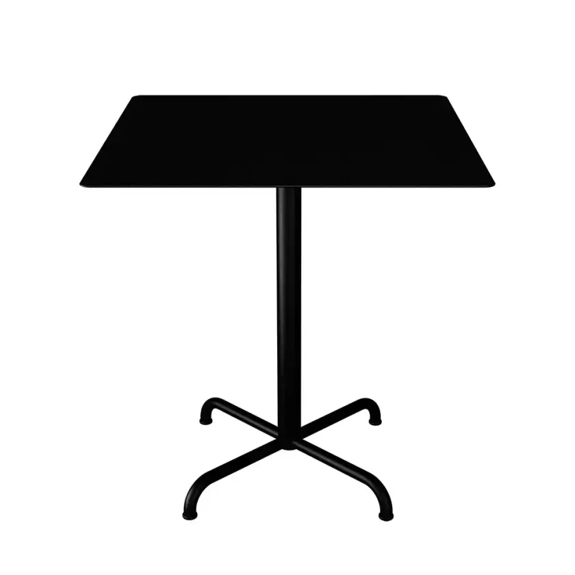 PICO Sofabord 70x70 cm, understell 4 ben svart