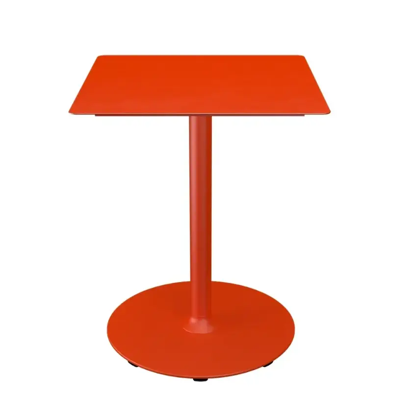 PICO Sofabord 60x60 cm, rund sokkel Cayenne