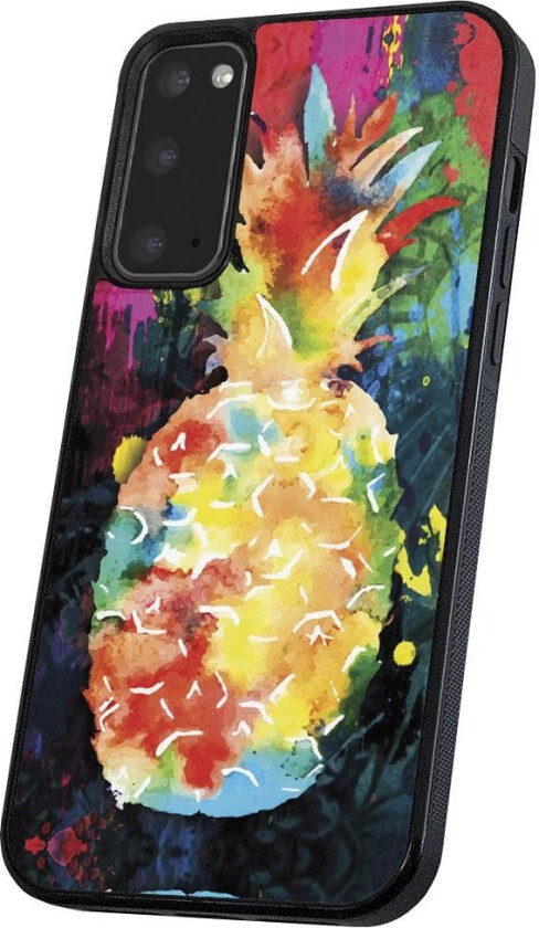Samsung Galaxy S20 FE - Deksel/Mobildeksel Regnbue Ananas