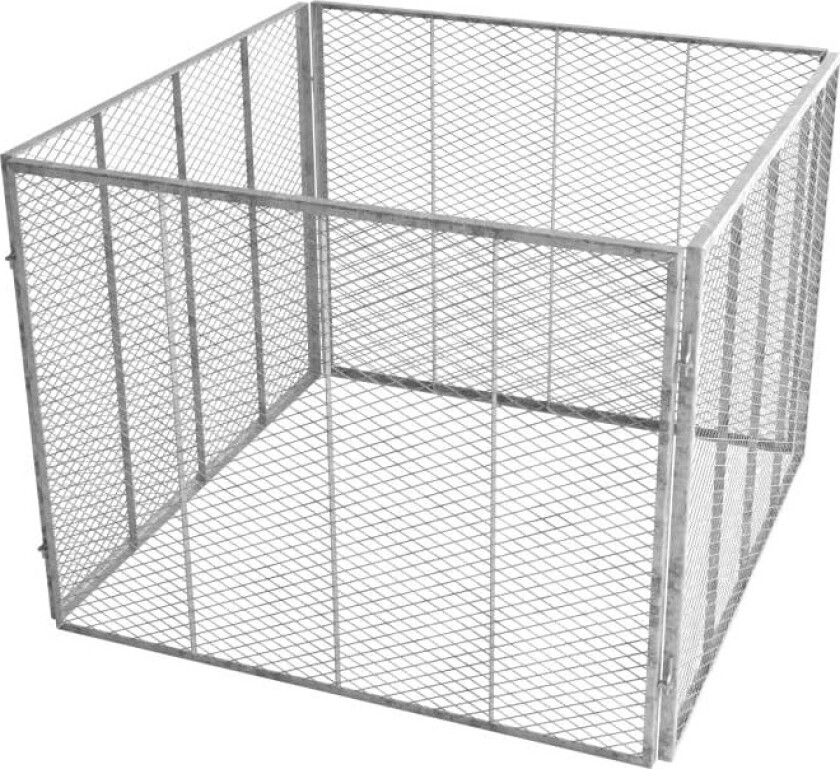 Kompostgitter 100x100x80 cm, 8 stk