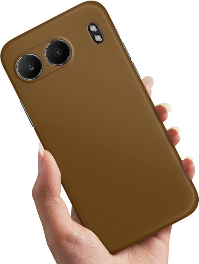 OnePlus Nord 4 - Deksel/Mobildeksel Brun