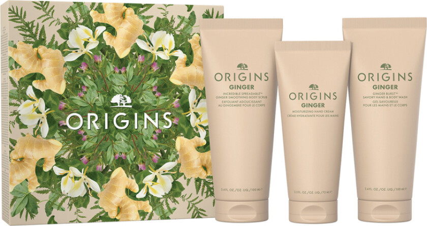 The Ginger Body Collection (2 x 100 + 75 ml)