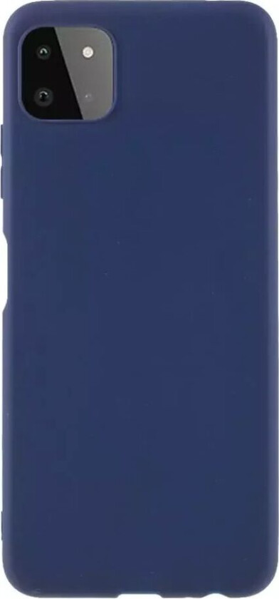 Samsung Galaxy A22 (5G) Fleksibelt Plast Deksel - Marineblå