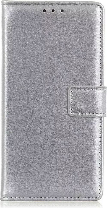 Samsung Galaxy M33 Deksel i Kunstskinn med Lommebok og Kickstand - Sølv