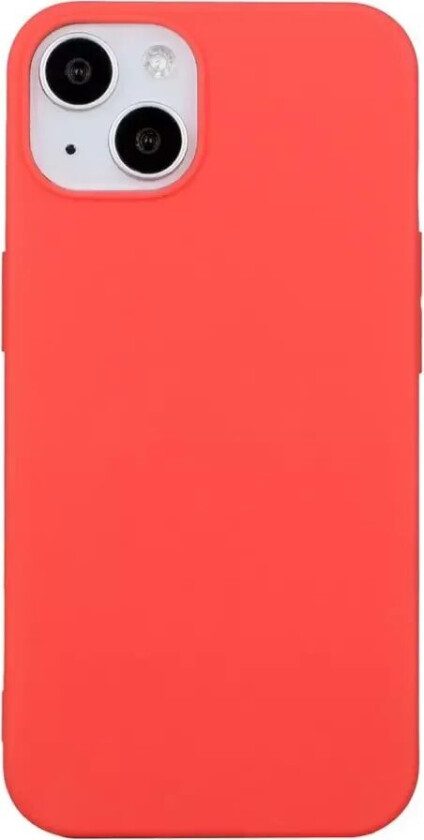 iPhone 15 Matt Deksel - Rød