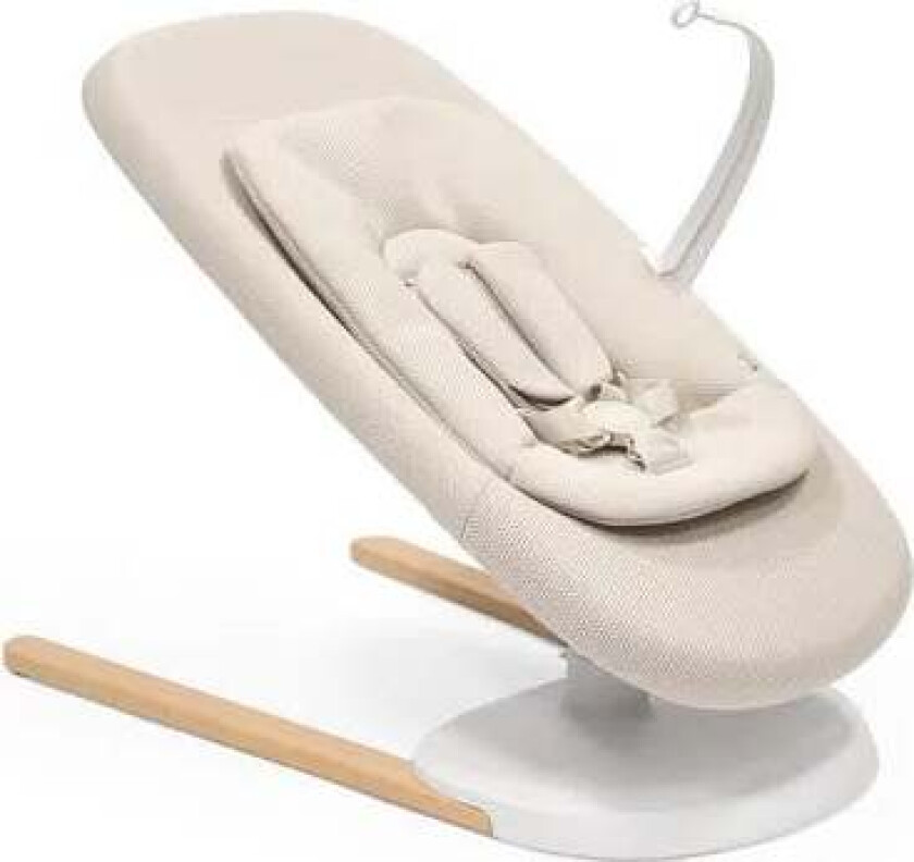 Yoga Vippestol, Light Sand - Vippestoler - Bomull,Polyester,Tre