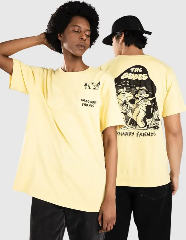 Imaginary Friends Classic T-skjorte gul