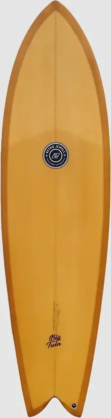 Big Twin FCS2 - Seville Surfebrett hvit